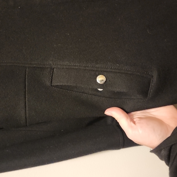 Guess Pea Coat, Wool, SZ XL - Picture 3 of 10